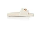 Gucci Women's Pursuit Perforated Leather Slide Sandals