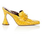 Sies Marjan Women's Remi Stamped-patent Leather Mules-sunflower