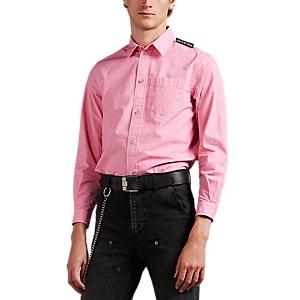 Balenciaga Men's Shrunken Shirt - Pink