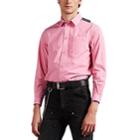 Balenciaga Men's Shrunken Shirt - Pink