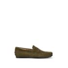 Tod's Men's Suede Penny Drivers - Olive
