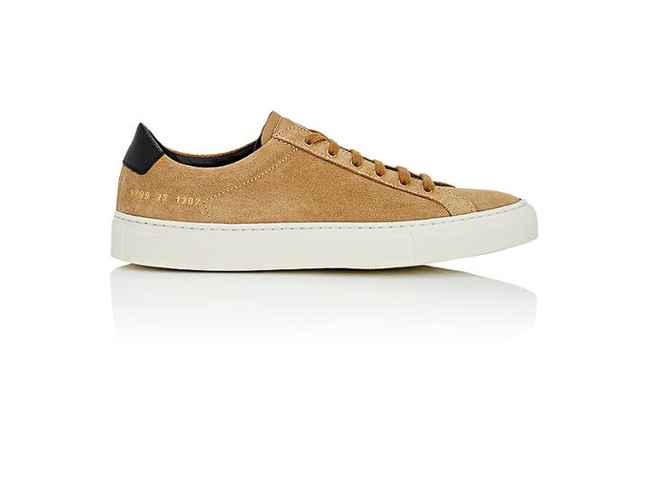 Common Projects Women's Achilles Retro Suede & Leather Sneakers