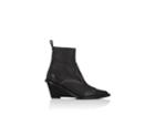 Mm6 Maison Margiela Women's Santiag Leather Ankle Boots