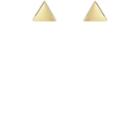 Jennifer Meyer Women's Mini Triangle Stud Earrings-gold