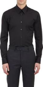 Alexander Mcqueen Harness Dress Shirt-black