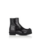 Calvin Klein 205w39nyc Women's Spazzolato Leather Ankle Boots - Black