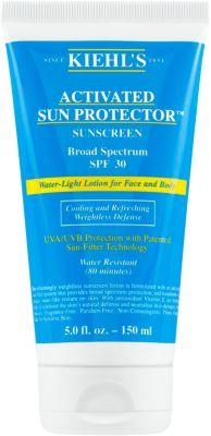 Kiehl's Since 1851 Women's Activated Sun Protector&trade; Sunscreen Aqua Lotion For Face & Body Broad Spectrum Spf 30