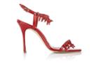 Manolo Blahnik Women's Cienzona Patent Leather Ankle-strap Sandals