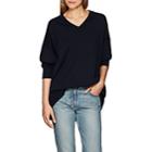 The Row Women's Sabrina Cashmere Relaxed Sweater - Dark Navy