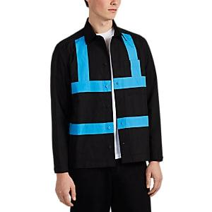 Craig Green Men's Harness-detailed Cotton Shirt - Black
