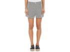 T By Alexander Wang Women's Striped Frayed Shorts