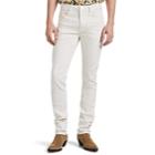 Monfrre Men's Brando Cotton-blend Slim Jeans - Cream