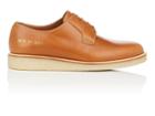 Common Projects Women's Wedge-sole Leather Oxfords
