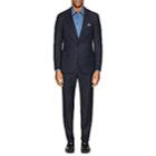 Cifonelli Men's Plaid Wool Two-button Suit-navy
