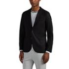 Eleventy Men's Wool-blend Two-button Sportcoat - Black