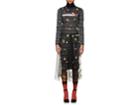 Prada Women's Embellished Tulle Midi-dress