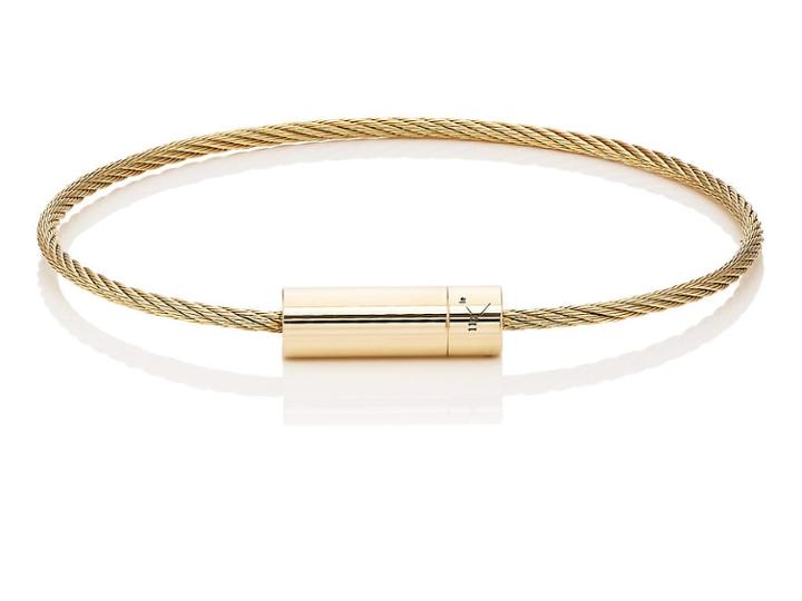 Le Gramme Men's Le 11 Cable Bracelet