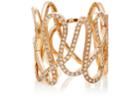 Repossi Women's White Diamond & Pink Gold White Noise Ring