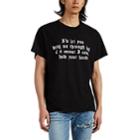 Amiri Men's Drag Me Through Hell Cotton T-shirt - Black