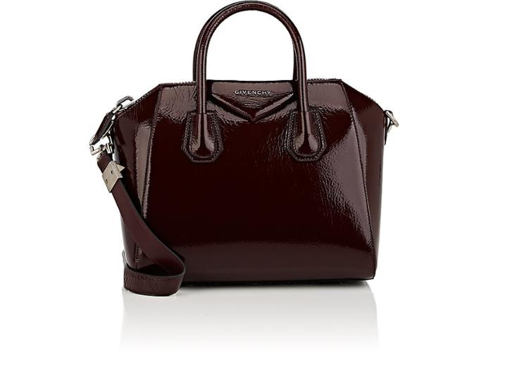 Givenchy Women's Antigona Small Patent Leather Duffel Bag