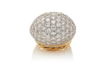Mahnaz Collection Vintage Women's Bombe Ring