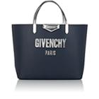 Givenchy Women's Antigona Leather Tote Bag-navy