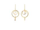Mounser Women's Dusk Convertible Drop Earrings