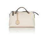 Fendi Women's By The Way Small Leather Shoulder Bag-ivory