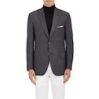 Brioni Men's Ravello Silk-cashmere Two-button Sportcoat-gray