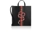 Gucci Men's Kingsnake-print Tote Bag
