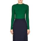 Joostricot Women's Compact Knit Cotton-blend Sweater-green