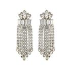 Stazia Loren Women's 1960s Diamant Drop Earrings - Silver