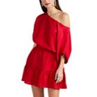 Azeeza Women's Cheryl Silk Dress - Red