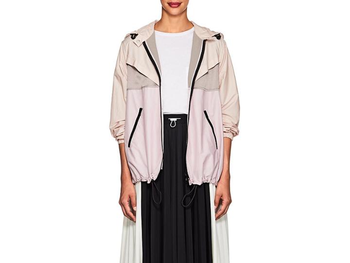Valentino Women's Colorblocked Cotton-blend Oversized Jacket