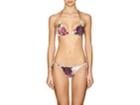 Dolce & Gabbana Women's Rose-print String Bikini