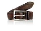 Harris Men's Burnished Smooth Leather Belt