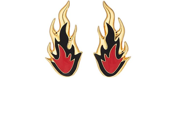 Ambush Women's Flame Stud Earrings