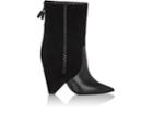 Saint Laurent Women's Niki Leather & Suede Ankle Boots