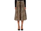 Ulla Johnson Women's Evelyn Cheetah-print Cotton Poplin Midi-skirt