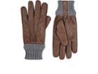 Barneys New York Men's Deerskin Rib-knit Gloves