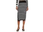 Altuzarra Women's Temio Striped Rib-knit Skirt