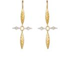 Cathy Waterman Women's Triple-drop Earrings - Gold