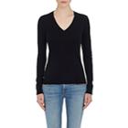 Barneys New York Women's Cashmere V-neck Sweater - Black