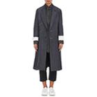 Regulation Yohji Yamamoto Women's Denim Long Coat-indigo