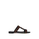 Tod's Women's Leopard-printed Calf Hair & Leather Sandals