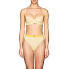Onia Women's Lydia Gingham Underwire Bikini Top-yellow