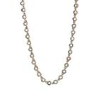 Irene Neuwirth Diamond Collection Women's White-diamond Circular-link Necklace