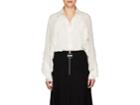 Givenchy Women's Pleat-detailed Silk-blend Blouse