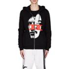 Givenchy Men's Face-graphic Cotton French Terry Hoodie-black