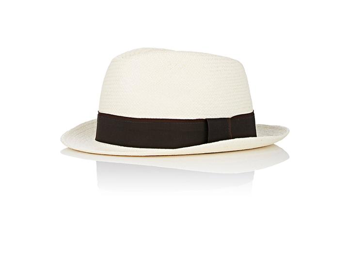 Paul Smith Men's Straw Panama Hat